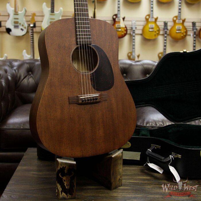 Martin USA 15 Series D-15M Dreadnought Acoustic Guitar Mahogany Natural - Image 6