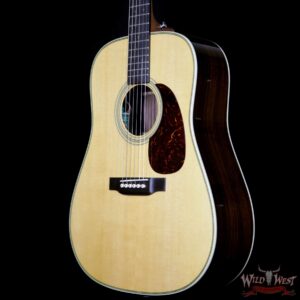 2015 Martin HD-28E Retro Ebony Fretboard Natural - Image 2