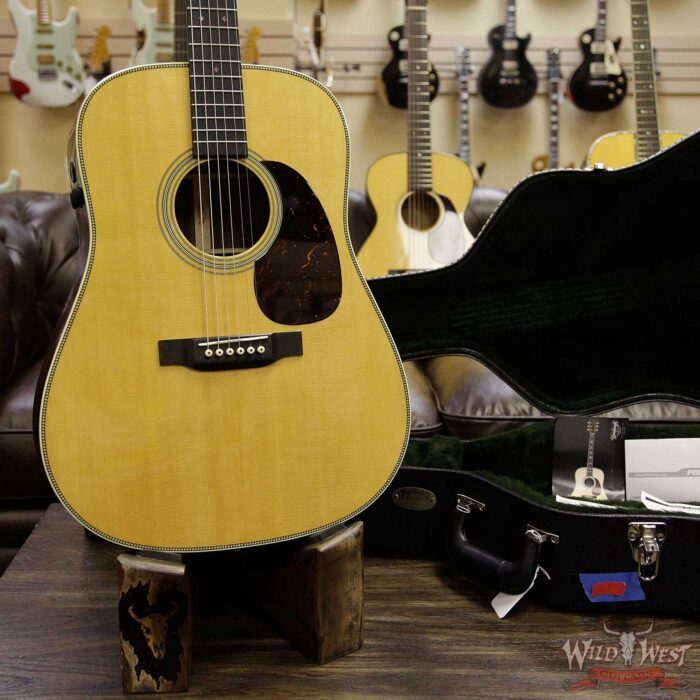 2015 Martin HD-28E Retro Ebony Fretboard Natural - Image 12