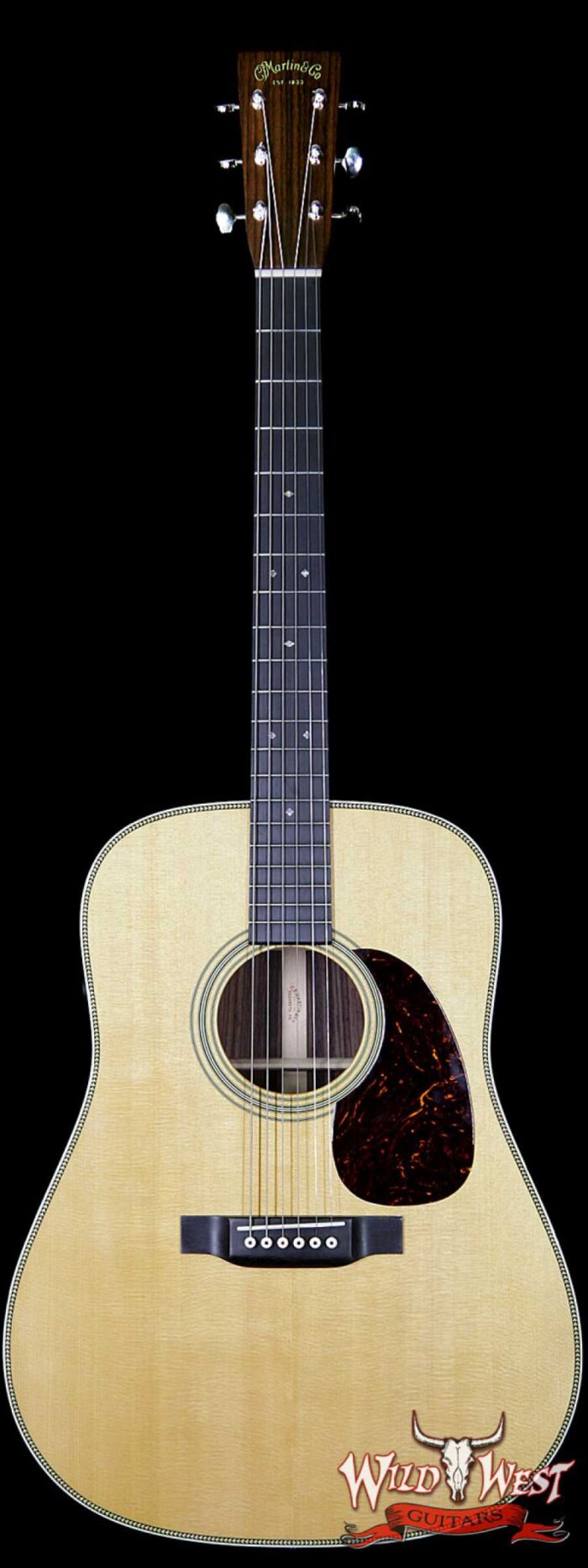 2015 Martin HD-28E Retro Ebony Fretboard Natural - Image 1