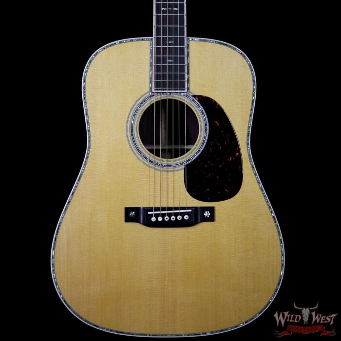 Martin USA Standard Series D-42 East Indian Rosewood Back & Side Ebony Fingerboard - Image 3