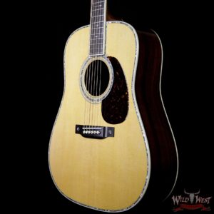 Martin USA Standard Series D-42 East Indian Rosewood Back & Side Ebony Fingerboard - Image 2