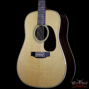 Martin D12-28 12-String Acoustic Guitar Natural - Image 2