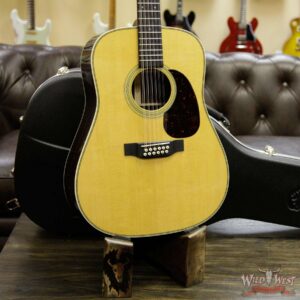 Martin D12-28 12-String Acoustic Guitar Natural - Image 12