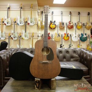 Martin USA 15 Series D-15M Dreadnought Acoustic Guitar Mahogany Natural - Image 11