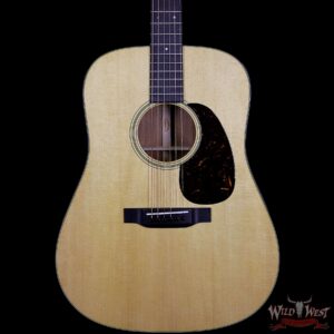 Martin USA Standard Series D-18 Dreadnought Guitar Natural - Image 3