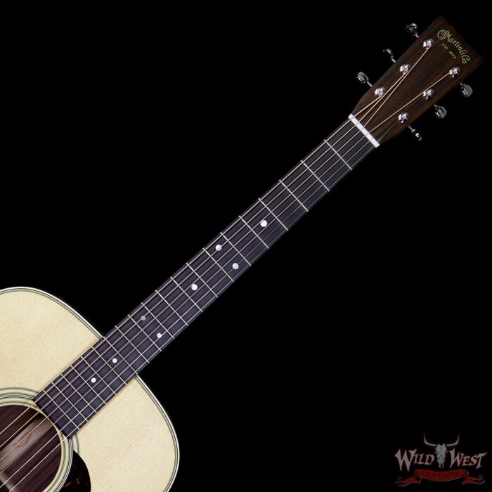 Martin Standard Series D-28 (2017) Acoustic Guitar Natural with Case - Image 8