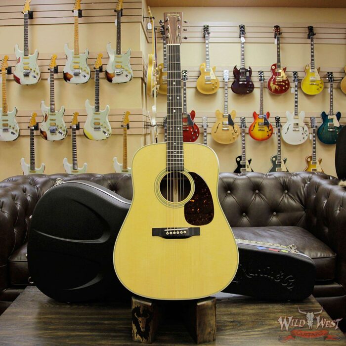 Martin Standard Series D-28 (2017) Acoustic Guitar Natural with Case - Image 11