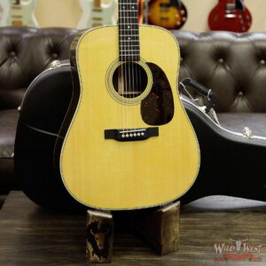 Martin Standard Series D-28 Dreadnought Acoustic Guitar Natural - Image 6