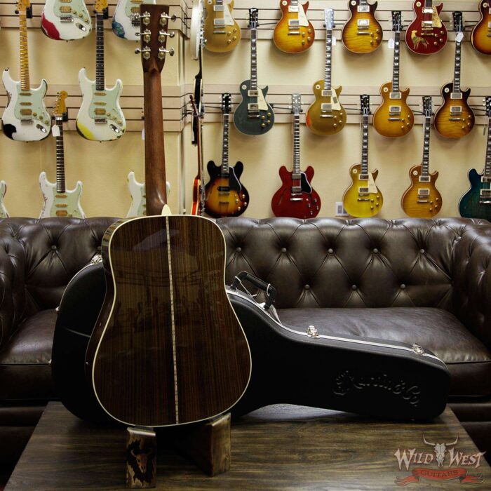 Martin Standard Series D-28 Dreadnought Acoustic Guitar Natural - Image 7