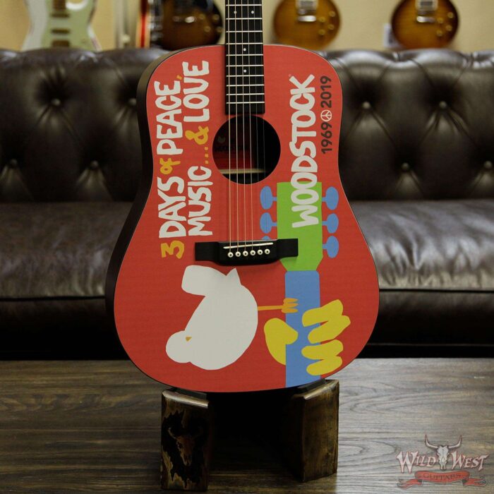 Martin Special Edition DX Woodstock 50th Electric-Acoustic Guitar - Image 6