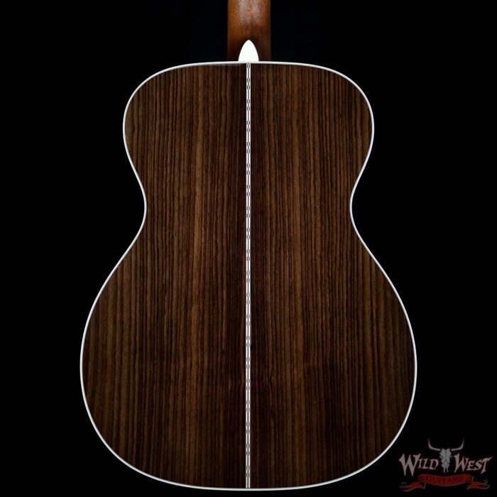Martin Standard Series OM-28 East Indian Rosewood Back & Side Ebony Fingerboard - Image 6