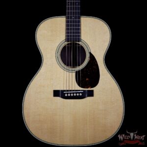 Martin Standard Series OM-28 East Indian Rosewood Back & Side Ebony Fingerboard - Image 3