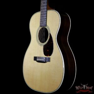 Martin Standard Series OM-28 East Indian Rosewood Back & Side Ebony Fingerboard - Image 2