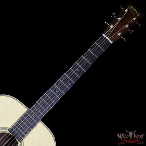 Martin Standard Series OM-28 East Indian Rosewood Back & Side Ebony Fingerboard - Image 8