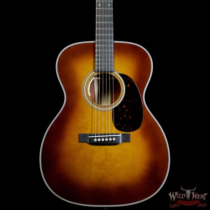 Martin Custom Shop 000-14F Adirondack Spruce Top with Cocobolo LR Baggs Ambertone Electric-Acoustic - Image 3