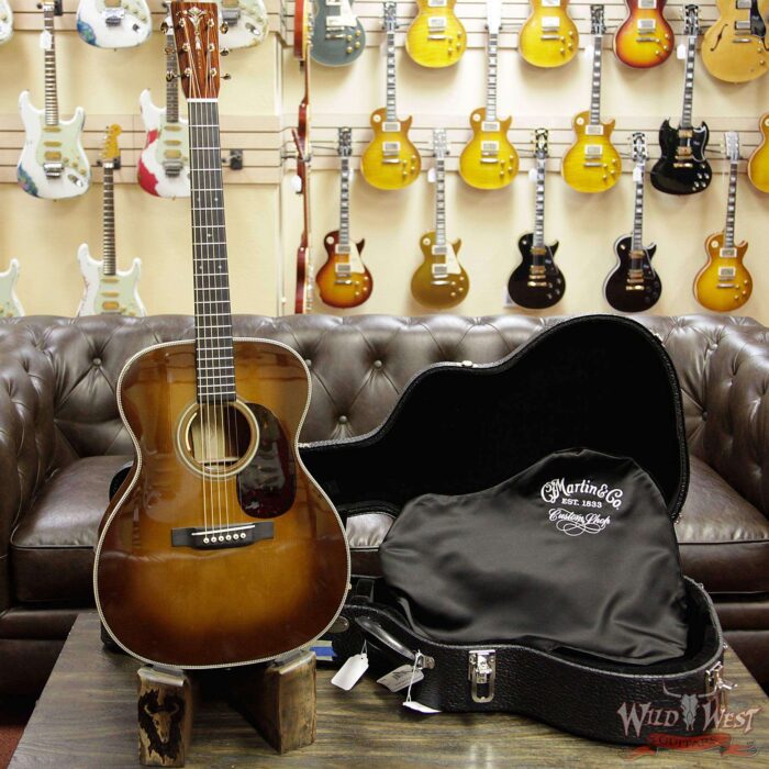 Martin Custom Shop 000-14F Adirondack Spruce Top with Cocobolo LR Baggs Ambertone Electric-Acoustic - Image 11
