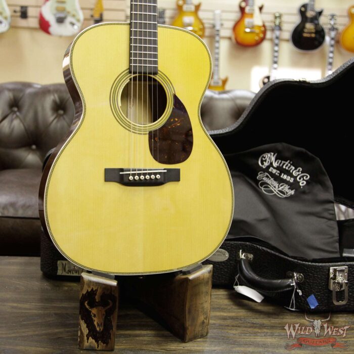 Martin Custom Shop 000-14F Adirondack Spruce Top with Cocobolo Aging Toner LR Baggs Electric-Acoustic - Image 12