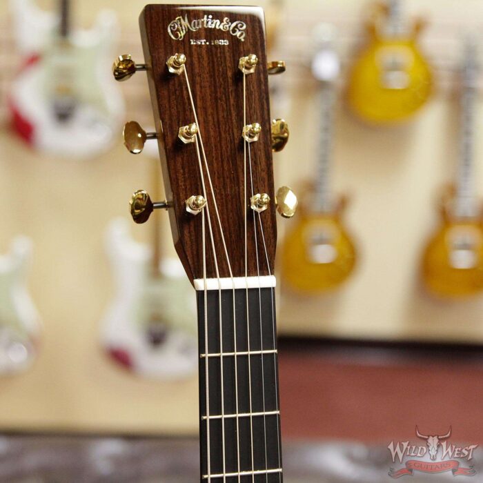 Martin USA D-28 Modern Deluxe East Indian Rosewood with Ebony Fingerboard - Image 7