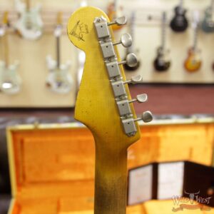 2018 Fender Custom Shop Masterbuilt John Cruz 1965 Stratocaster Relic Floyd Rose HSS 3 Tone Sunburst - Image 11