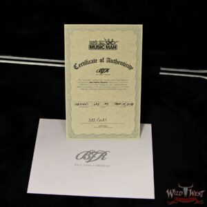 Ernie Ball Music Man BFR Limited Edition # 28 of 39 Stingray HH Guitar Roasted Birdseye Maple Neck White Smoke - Image 16