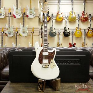 Ernie Ball Music Man BFR Limited Edition # 28 of 39 Stingray HH Guitar Roasted Birdseye Maple Neck White Smoke - Image 12