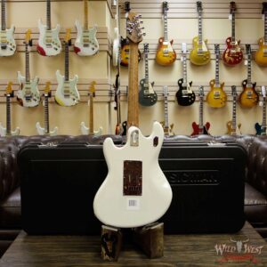 Ernie Ball Music Man BFR Limited Edition # 28 of 39 Stingray HH Guitar Roasted Birdseye Maple Neck White Smoke - Image 14