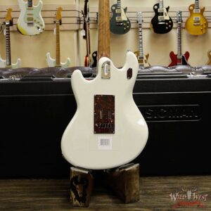 Ernie Ball Music Man BFR Limited Edition # 28 of 39 Stingray HH Guitar Roasted Birdseye Maple Neck White Smoke - Image 15