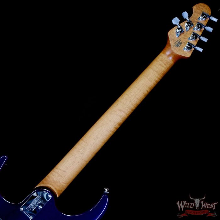 Ernie Ball Music Man John Petrucci JP-15 with Piezo Flame Maple Top Purple Nebula 7.60 LBS - Image 5