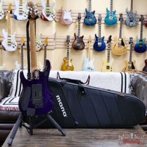 Ernie Ball Music Man John Petrucci JP-15 with Piezo Flame Maple Top Purple Nebula 7.60 LBS - Image 9