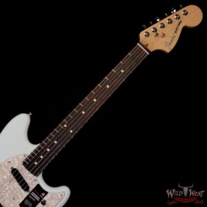 Fender American Performer Mustang Rosewood Fingerboard Sonic Blue 7.65 LBS - Image 4
