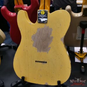 2025 NAMM FMIC #026 Fender Custom Shop 1951 Nocaster Heavy Relic Faded Aged Nocaster Blonde 6.70 LBS - Image 5