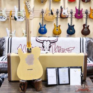 2025 NAMM FMIC #026 Fender Custom Shop 1951 Nocaster Heavy Relic Faded Aged Nocaster Blonde 6.70 LBS - Image 10