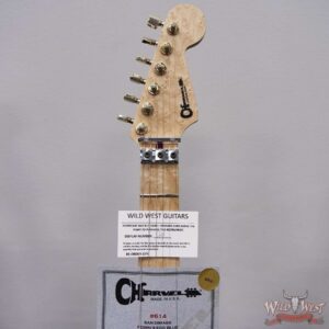 2025 NAMM FMIC #614 Charvel Custom Shop USA Special Edition San Dimas Birdseye Maple Neck HH Floyd Rose Robin’s Egg Blue 8.65 LBS - Image 4