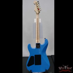 2025 NAMM FMIC #614 Charvel Custom Shop USA Special Edition San Dimas Birdseye Maple Neck HH Floyd Rose Robin’s Egg Blue 8.65 LBS - Image 3