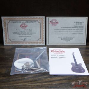Paoletti Handmade Guitars Nancy Lounge H-P90 Art. PWTL08C/HP90 - Image 12