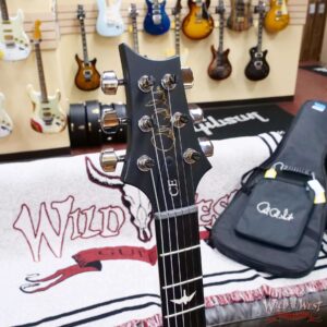 Paul Reed Smith PRS Wild West Guitars Special Run CE 24 Painted Black Neck 57/08 Covered Pickups Eriza Verde 7.65 LBS - Image 5