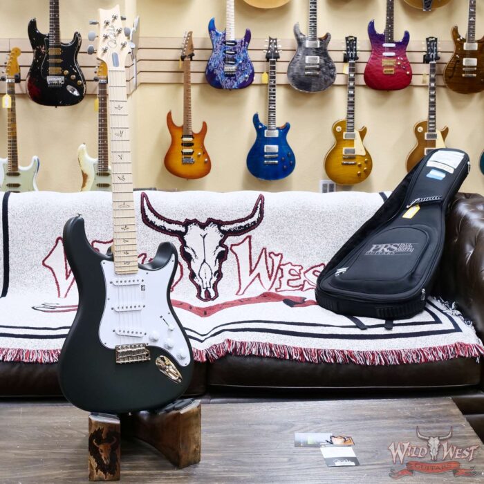 Paul Reed Smith PRS John Mayer Signature Model Silver Sky Maple Fingerboard Faded Black Tee Satin 7.20 lbs - Image 6