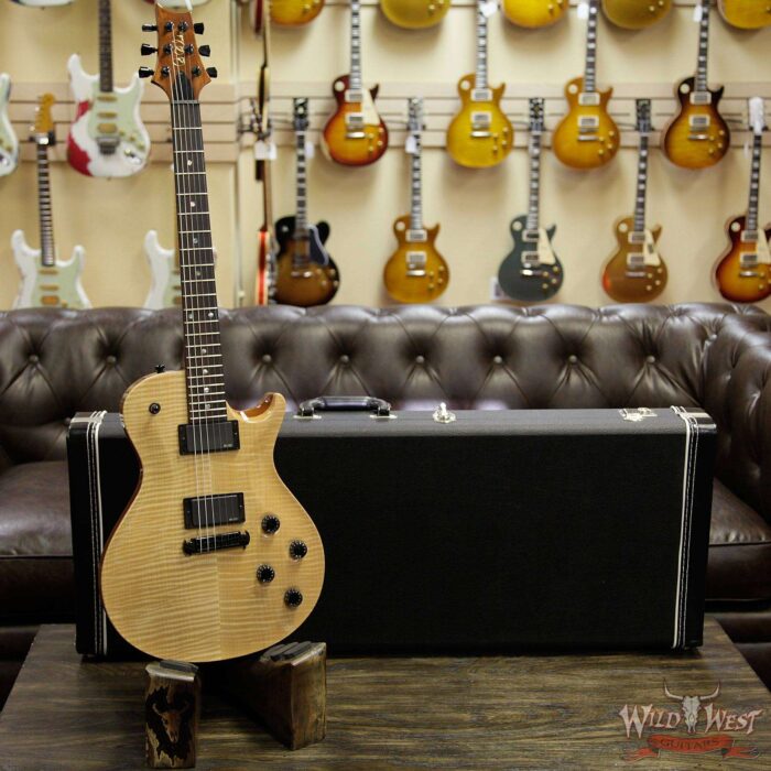 2002 Paul Reed Smith PRS 10 Top Singlecut EMG Pickups Rosewood Fingerboard Natural - Image 11