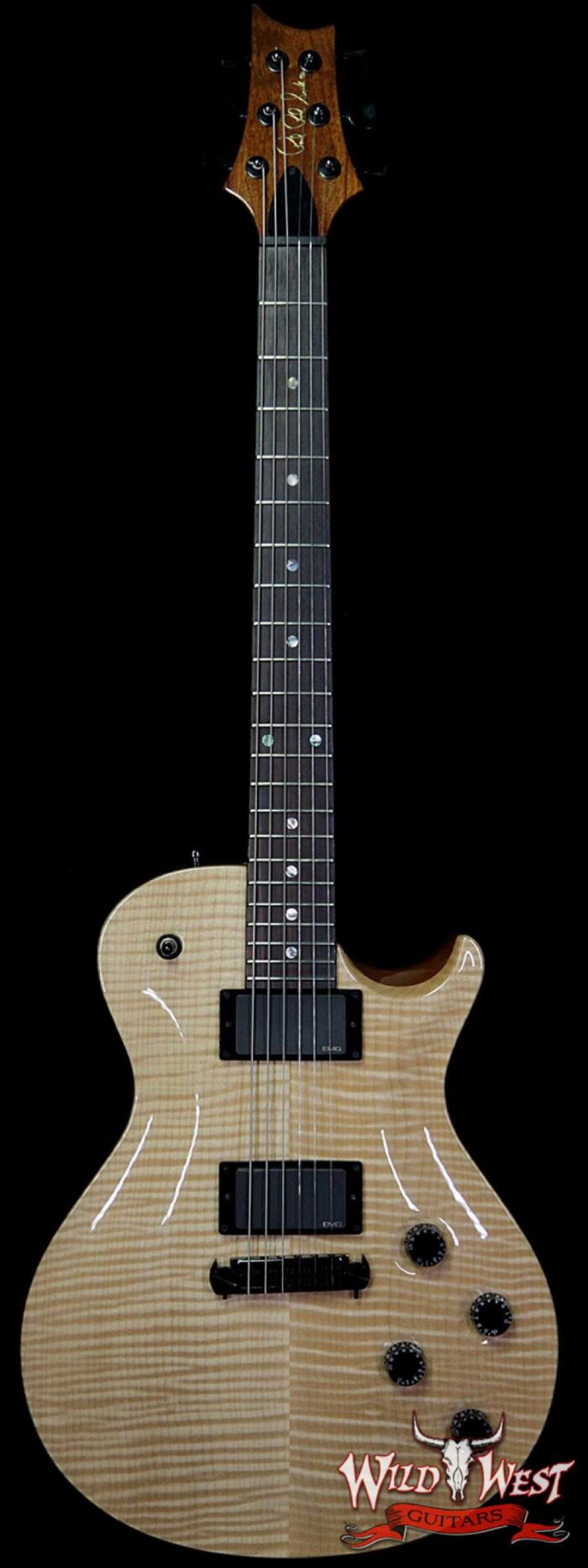 2002 Paul Reed Smith PRS 10 Top Singlecut EMG Pickups Rosewood Fingerboard Natural - Image 1