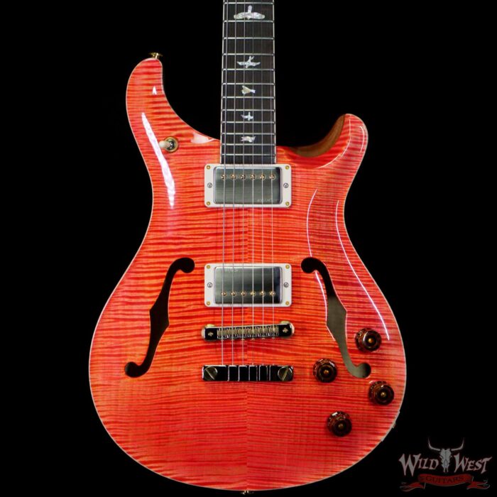 PRS Wild West Guitars 20th Anniversary Limited Run # 15 of 40 Wood Library Artist Package McCarty 594 Hollowbody II Salmon(Private Stock Color) - Image 3