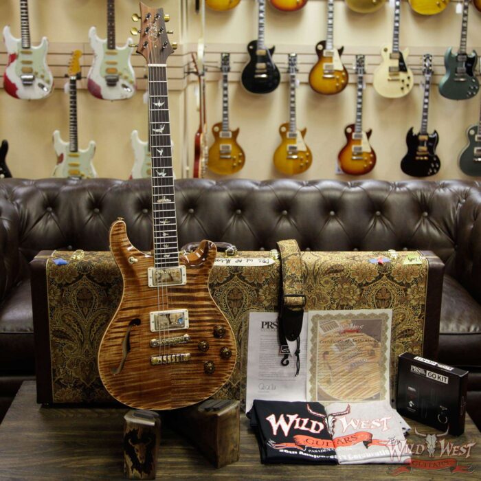 PRS Wild West Guitars 20th Anniversary Limited Run # 21 of 40 Wood Library Artist Package Semi-Hollow McCarty 594 Copperhead - Image 11