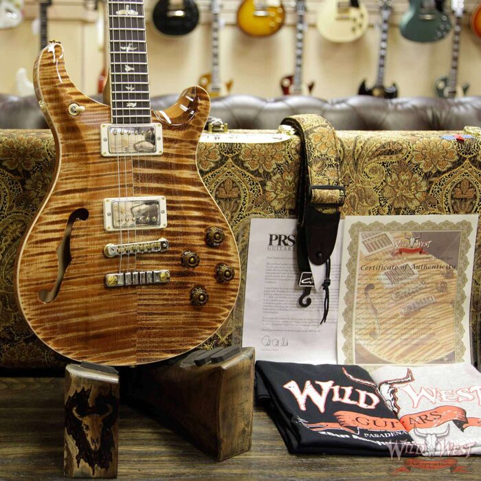 PRS Wild West Guitars 20th Anniversary Limited Run # 21 of 40 Wood Library Artist Package Semi-Hollow McCarty 594 Copperhead - Image 12