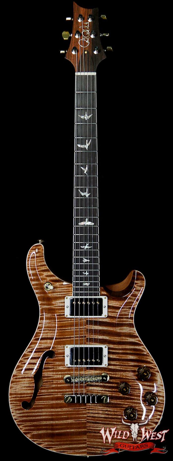 PRS Wild West Guitars 20th Anniversary Limited Run # 21 of 40 Wood Library Artist Package Semi-Hollow McCarty 594 Copperhead - Image 1