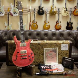 PRS Wild West Guitars 20th Anniversary Limited Run # 28 of 40 Wood Library Artist Package Semi-Hollow McCarty 594 Bonnie Pink - Image 9