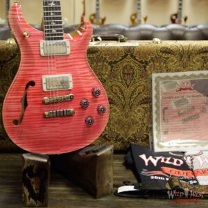 PRS Wild West Guitars 20th Anniversary Limited Run # 28 of 40 Wood Library Artist Package Semi-Hollow McCarty 594 Bonnie Pink - Image 11