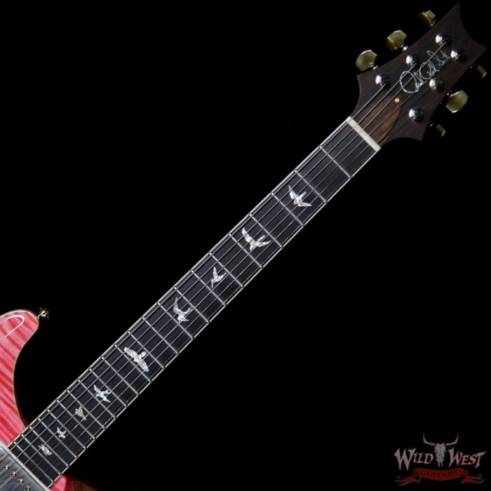PRS Wild West Guitars 20th Anniversary Limited Run # 28 of 40 Wood Library Artist Package Semi-Hollow McCarty 594 Bonnie Pink - Image 7
