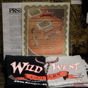 PRS Wild West Guitars 20th Anniversary Limited Run # 22 of 40 Wood Library Artist Package Semi-Hollow McCarty 594 Blood Orange - Image 15