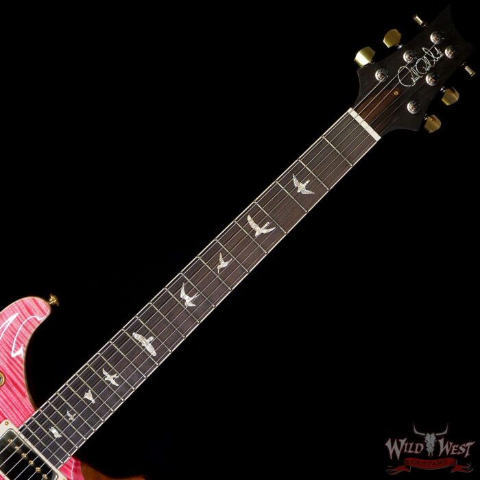 PRS Wild West Guitars 20th Anniversary Limited Run # 30 of 40 Wood Library Artist Package Semi-Hollow McCarty 594 Bonnie Pink - Image 5