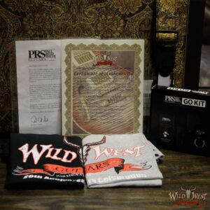 PRS Wild West Guitars 20th Anniversary Limited Run # 23 of 40 Wood Library Artist Package Semi-Hollow McCarty 594 Charcoal Cherry Burst - Image 16